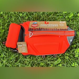 Arcadia Trail High Visibility Life Jacket for Dog Size Small Girth 19-25 Inch